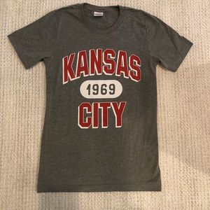 Vintage Kansas City Chiefs t-shirt by Charlie Hustle.